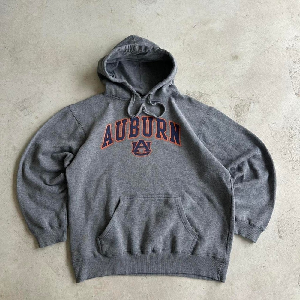 Auburn University Grey Hoodie Size Large